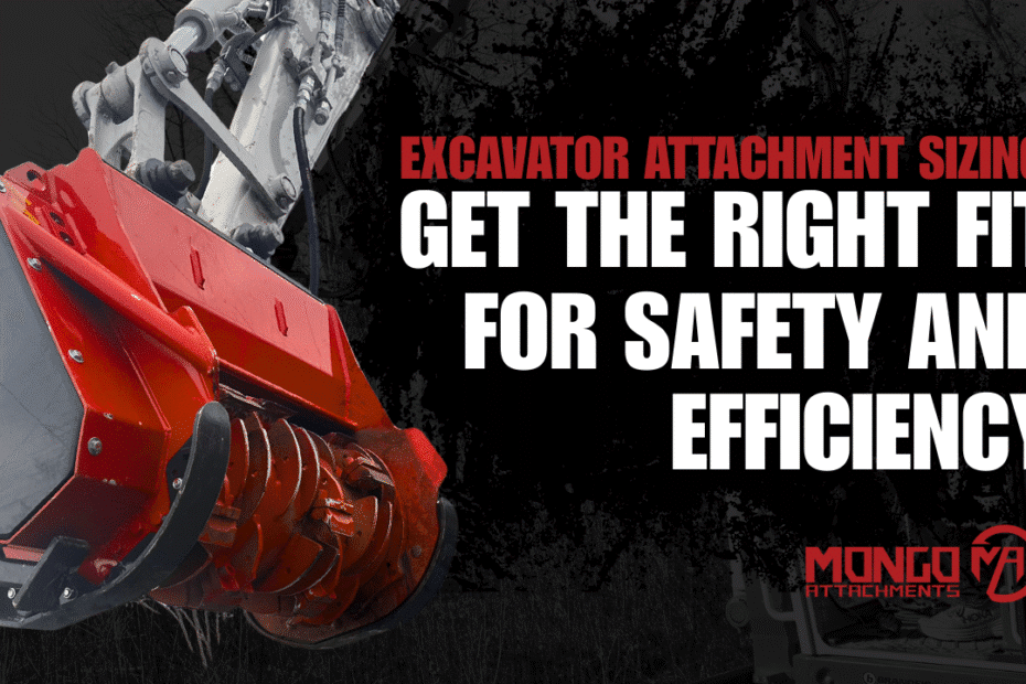Excavator Attachment Sizing Get the Right Fit for Safety and Efficiency